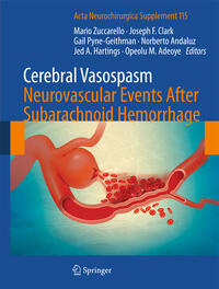 Vorderes Coverbild Cerebral Vasospasm: Neurovascular Events After Subarachnoid Hemorrhage