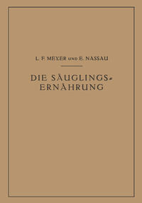 Vorderes Coverbild Die Säuglingsernährung