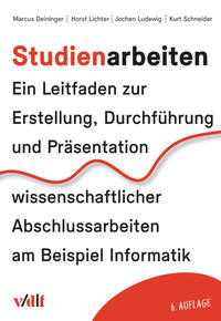 Vorderes Coverbild Studienarbeiten