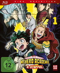 Vorderes Coverbild My Hero Academia - 4. Staffel - Blu-ray 1