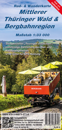 Vorderes Coverbild Mittlerer Thüringer Wald & Bergbahnregion