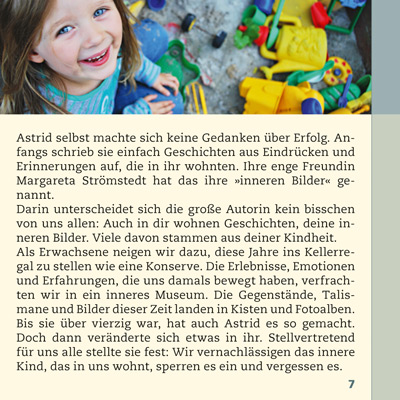 Beispielinhalt (Bild) Astrid Lindgren