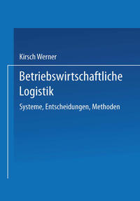 Vorderes Coverbild Betriebswirtschaftliche Logistik