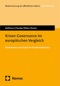Vorderes Coverbild Krisen-Governance im europäischen Vergleich