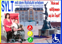 Vorderes Coverbild Sylt - mit dem Rollstuhl erleben - "Moin und herzlich willkommen!"