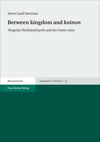 Vorderes Coverbild Between kingdom and "koinon"