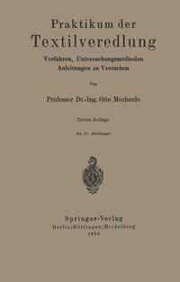Vorderes Coverbild Praktikum der Textilveredlung