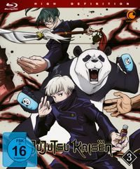 Vorderes Coverbild Jujutsu Kaisen - Staffel 1 - Vol.3 - Blu-ray