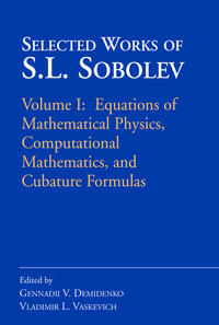 Vorderes Coverbild Selected Works of S.L. Sobolev