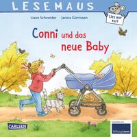 Vorderes Coverbild LESEMAUS 118: Conni und das neue Baby