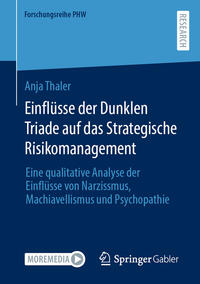 Vorderes Coverbild Einflüsse der Dunklen Triade auf das Strategische Risikomanagement