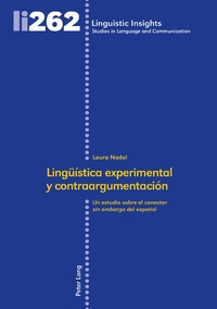 Vorderes Coverbild Lingüística experimental y contraargumentación
