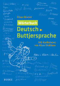 Vorderes Coverbild Wörterbuch Deutsch-Buttjersprache