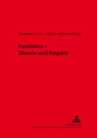 Vorderes Coverbild Varietäten – Theorie und Empirie