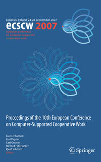 Vorderes Coverbild ECSCW 2007