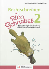 Vorderes Coverbild Rechtschreiben mit Rico Schnabel, Klasse 2