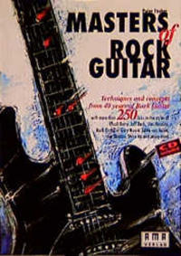 Vorderes Coverbild Masters of Rock Guitar - englisch sprachig