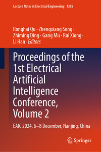 Vorderes Coverbild Proceedings of the 1st Electrical Artificial Intelligence Conference, Volume 2