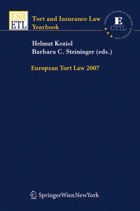 Vorderes Coverbild European Tort Law 2007