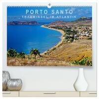 Vorderes Coverbild Porto Santo Trauminsel im Atlantik (hochwertiger Premium Wandkalender 2025 DIN A2 quer), Kunstdruck in Hochglanz
