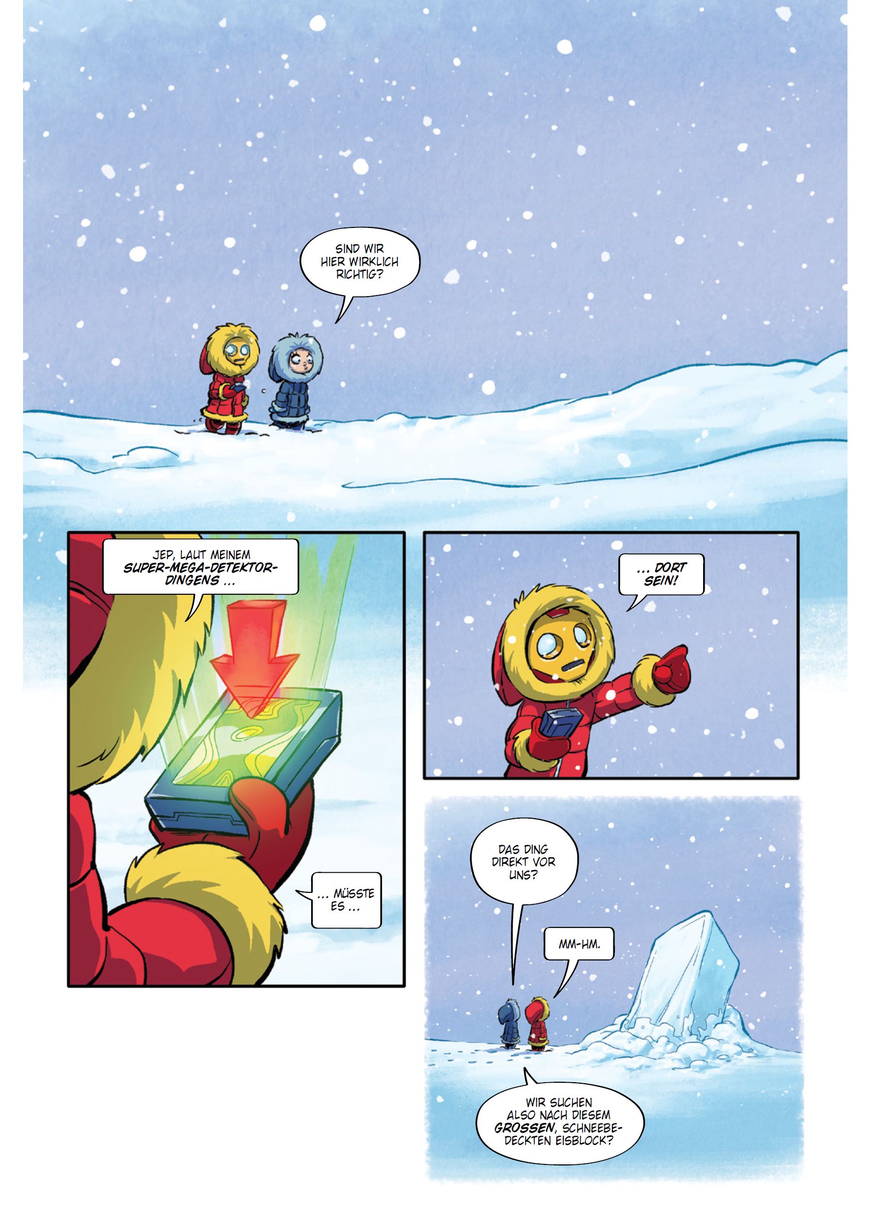 Beispielinhalt (Bild) Marvel Babys - Neue Abenteuer
