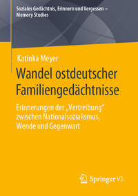 Vorderes Coverbild Wandel ostdeutscher Familiengedächtnisse