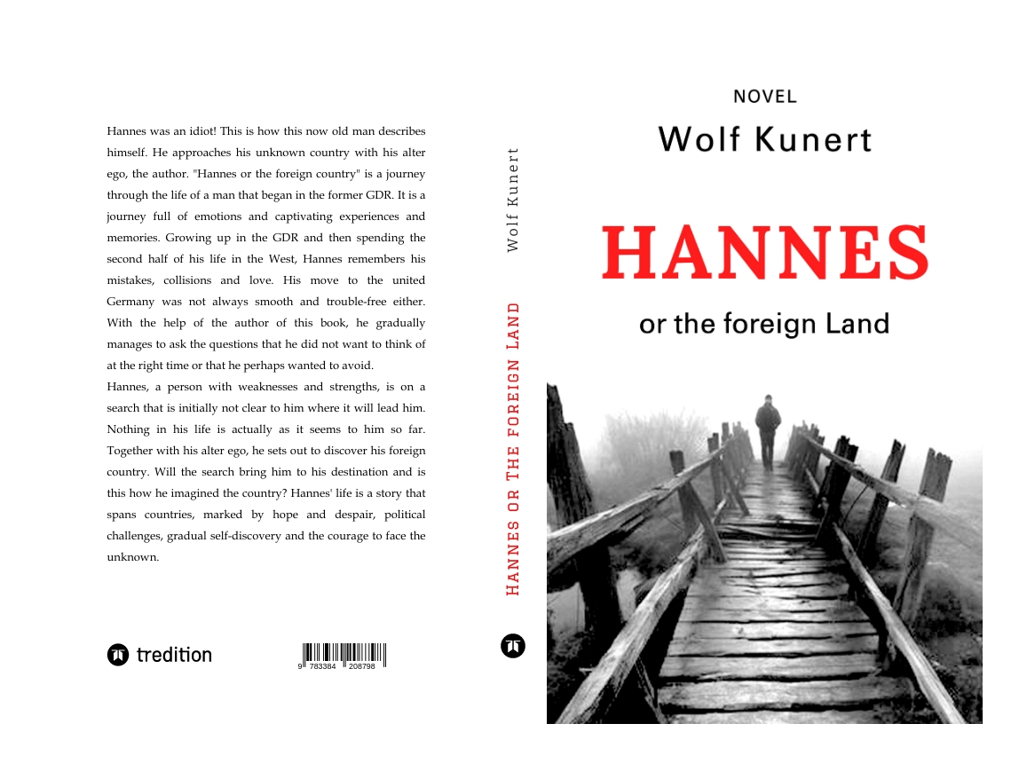 Gesamtes Coverbild Hannes or The foreign Land