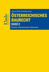 Vorderes Coverbild Österreichisches Baurecht Band II