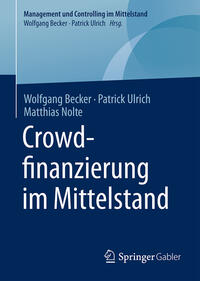 Vorderes Coverbild Crowdfinanzierung im Mittelstand