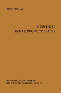 Vorderes Coverbild Indefinite Inner Product Spaces
