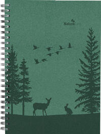 Vorderes Coverbild Alpha Edition - Wochenplaner Nature Line Forest 2025 Taschenkalender, 15x21cm, Kalender mit 128 Seiten, Notizbereich, Adressteil, Monatsübersicht und internationales Kalendarium