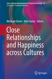 Vorderes Coverbild Close Relationships and Happiness across Cultures