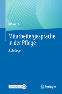 Vorderes Coverbild Mitarbeitergespräche in der Pflege