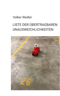 Vorderes Coverbild Liste der übertragbaren Unausweichlichkeiten