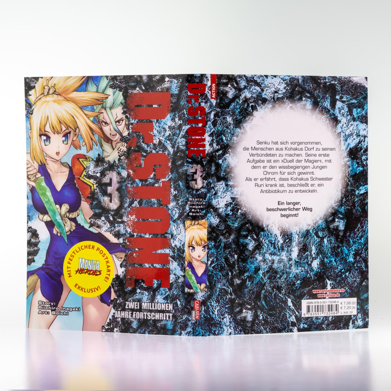 Beispielinhalt (Bild) Dr. Stone 3