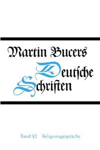 Vorderes Coverbild Deutsche Schriften / Religionsgespräche