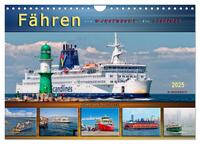 Vorderes Coverbild Fähren - von Warnemünde bis Hongkong (Wandkalender 2025 DIN A4 quer), CALVENDO Monatskalender