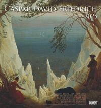 Vorderes Coverbild DUMONT - Caspar David Friedrich 2025 Wandkalender, 45x48cm, Kunstkalender mit ausgewählten Werken vom Landschaftsmaler, mit Zitaten aus der deutschen Romantik, einmalige Bildkompositionen
