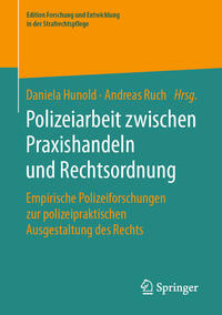 Vorderes Coverbild Polizeiarbeit zwischen Praxishandeln und Rechtsordnung
