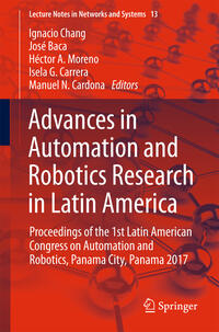Vorderes Coverbild Advances in Automation and Robotics Research in Latin America