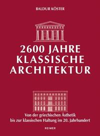 Vorderes Coverbild 2600 Jahre klassische Architektur