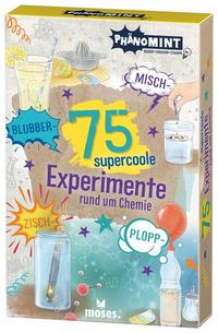 Vorderes Coverbild PhänoMINT 75 supercoole Blubber-Zisch-Misch-Plopp-Experimente