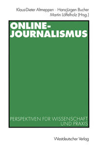 Vorderes Coverbild Online-Journalismus
