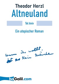 Vorderes Coverbild Altneuland