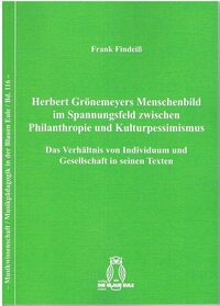 Vorderes Coverbild Herbert Grönemeyers Menschenbild im Spannungsfeld zwischen Philanthropie und Kulturpessimismus