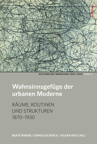 Vorderes Coverbild Wahnsinnsgefüge der urbanen Moderne