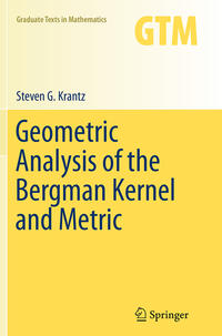 Vorderes Coverbild Geometric Analysis of the Bergman Kernel and Metric