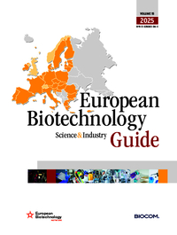 Vorderes Coverbild 15th European Biotechnology Science & Industry Guide 2025
