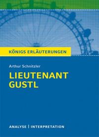 Vorderes Coverbild Lieutnenant Gustl von Arthur Schnitzler.