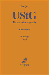 Vorderes Coverbild Umsatzsteuergesetz. UStG